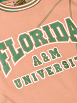 Florida A&M University Original '92 "Frankenstein" Crewneck Butter Rum / Kelly Green