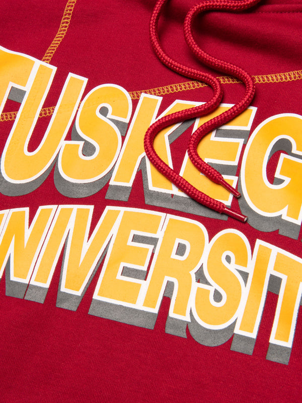 Tuskegee University '93 "Frankenstein" Hoodie Red/Gold