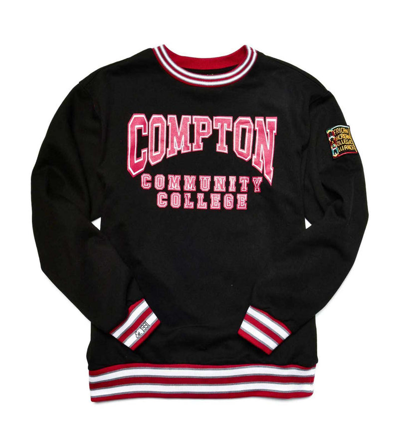 Compton Community College Classic '91  Crewneck Black