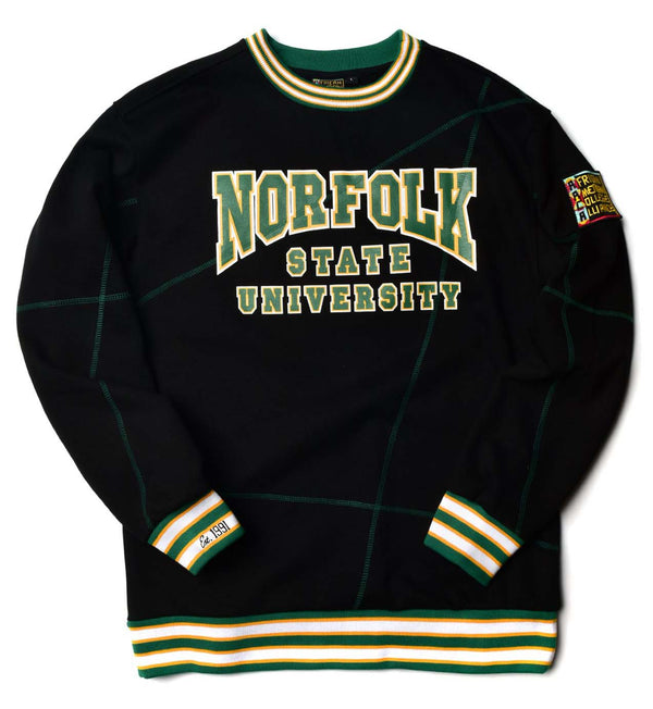 Norfolk State University Original '92 "Frankenstein" Crewneck Black/Green