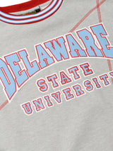 Delaware State University Original '92 "Frankenstein" Crewneck MDH Grey/Red