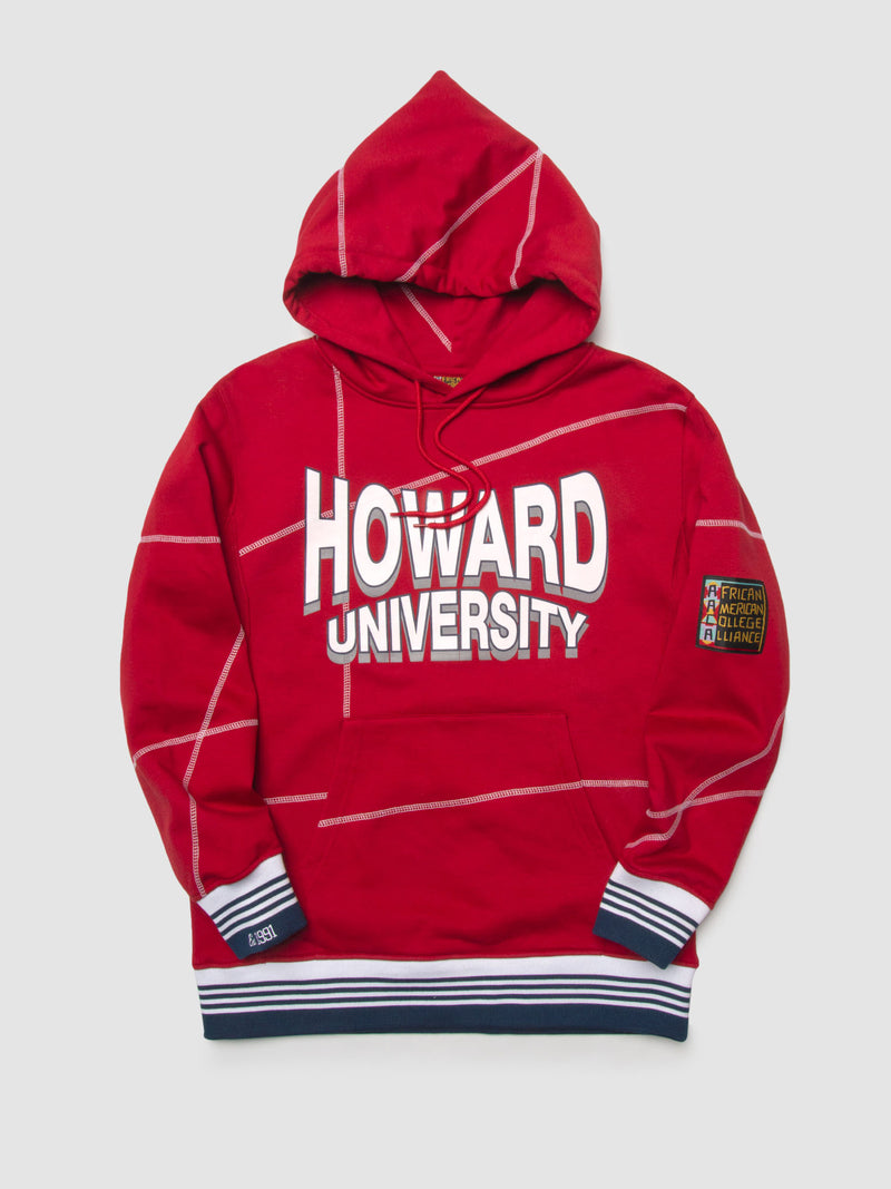 Howard University '93 "Frankenstein" Hoodie Red/White