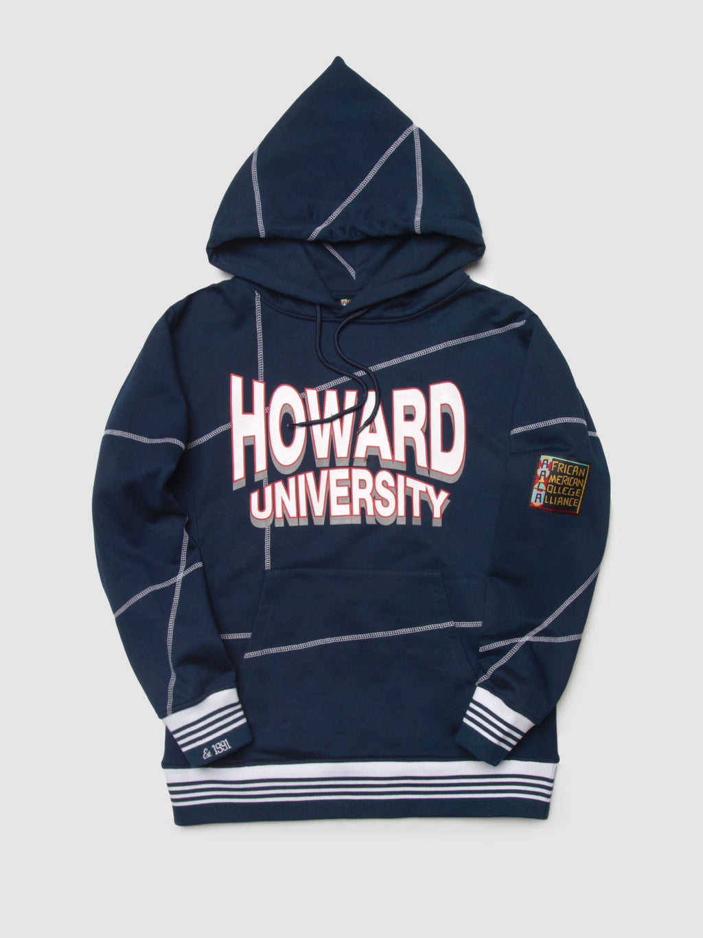 Howard University '93 Frankenstein Sweatsuit - MDH Grey/Navy – AACA