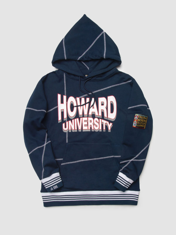 Howard University '93 "Frankenstein" Sweatsuit - Navy/White