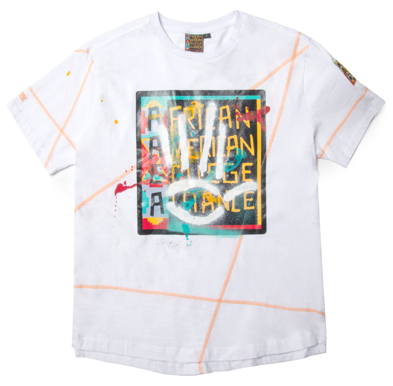 Miskeen Originals' AACA Classic Collabo T-Shirt White/Gold