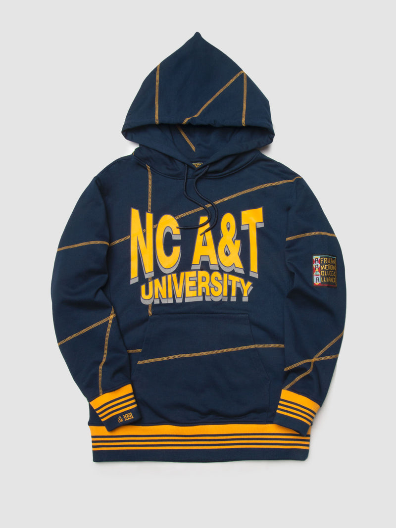 North Carolina A&T University '93 "Frankenstein" Sweatsuit - Navy/Gold