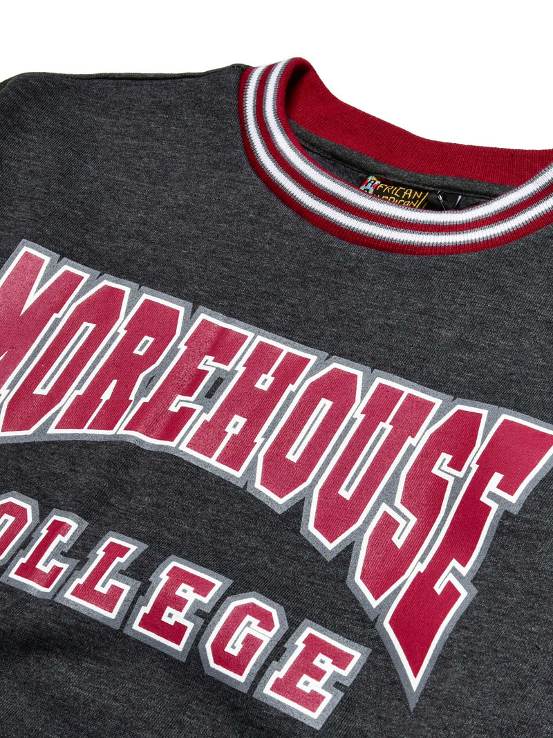 Morehouse College Classic '91 Crewneck Charcoal Grey