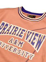 Prairie View A&M University Original '92 "Frankenstein" Crewneck Butter Rum/ Purple