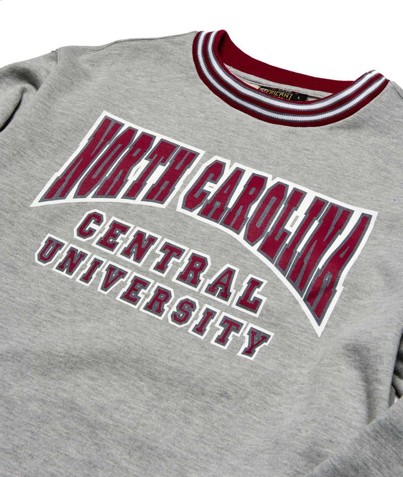North Carolina Central University Classic '91 Crewneck MDH Grey