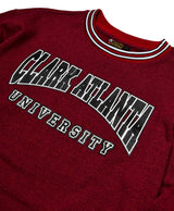 Clark Atlanta University Classic '91  Crewneck Red Heather
