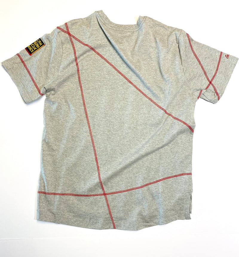 Miskeen Originals' AACA Classic Collabo T-Shirt MDH Grey/Red