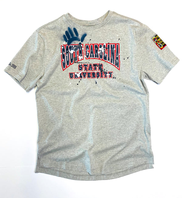 Miskeen Originals' South Carolina State Collabo T-Shirt MDH Grey/Navy/Red