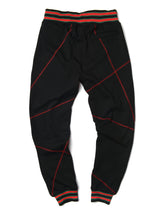 FTP Original '92 "Frankenstein" Stitched Sweatpants Black / Red
