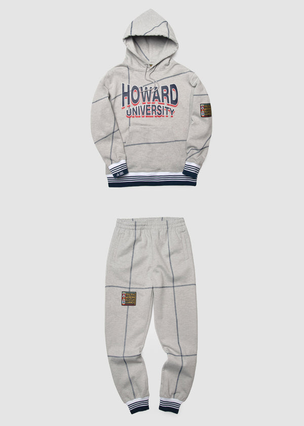 Howard University '93 "Frankenstein" Sweatsuit - MDH Grey/Navy