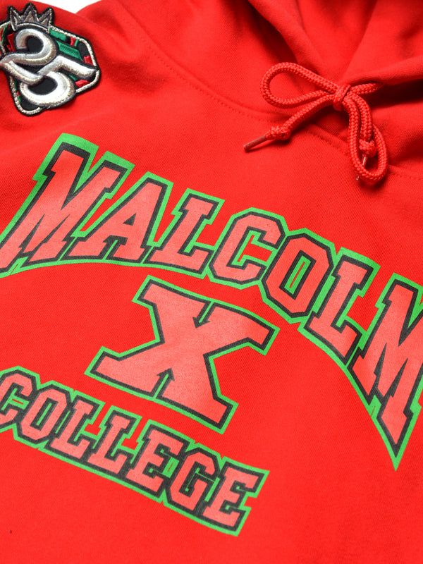 FTP Malcolm X College Classic '91 Hoodie Red