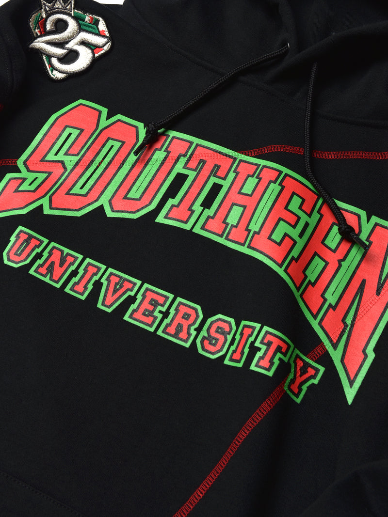 FTP Southern University Original '92 "Frankenstein" Stitched Hoodie Black/Red